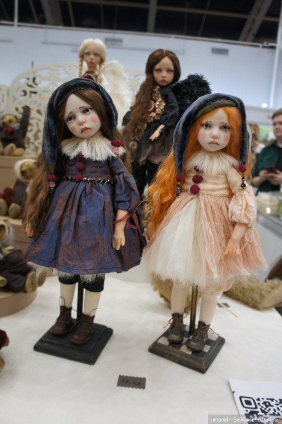 Весенний бал кукол на Тишинке. Март 2025г. Фото репортаж с выставки. Часть 3