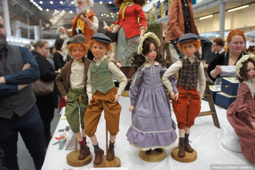 Весенний бал кукол на Тишинке. Март 2025г. Фото репортаж с выставки. Часть 3