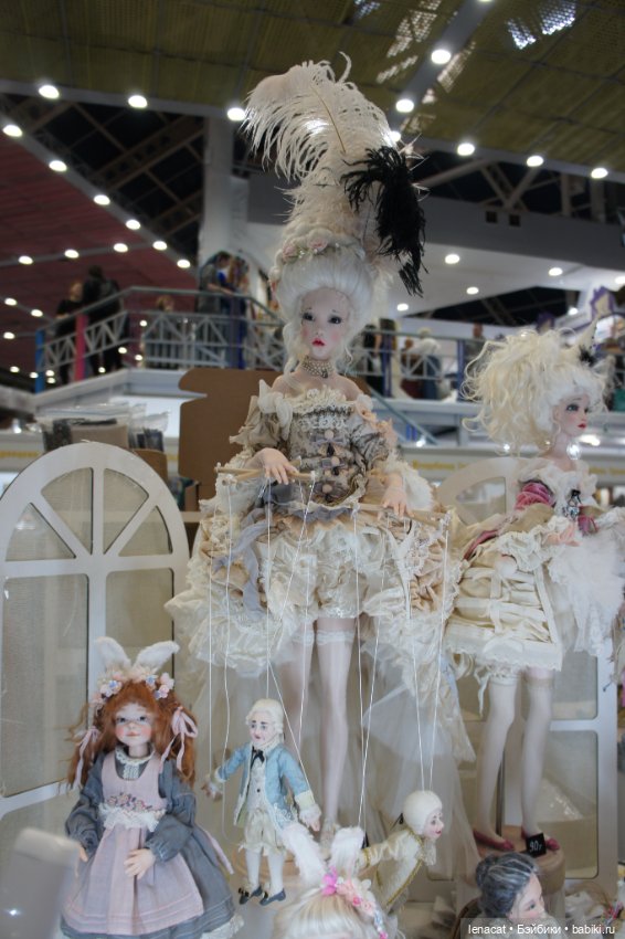 Весенний бал кукол на Тишинке. Март 2025г. Фото репортаж с выставки. Часть 2