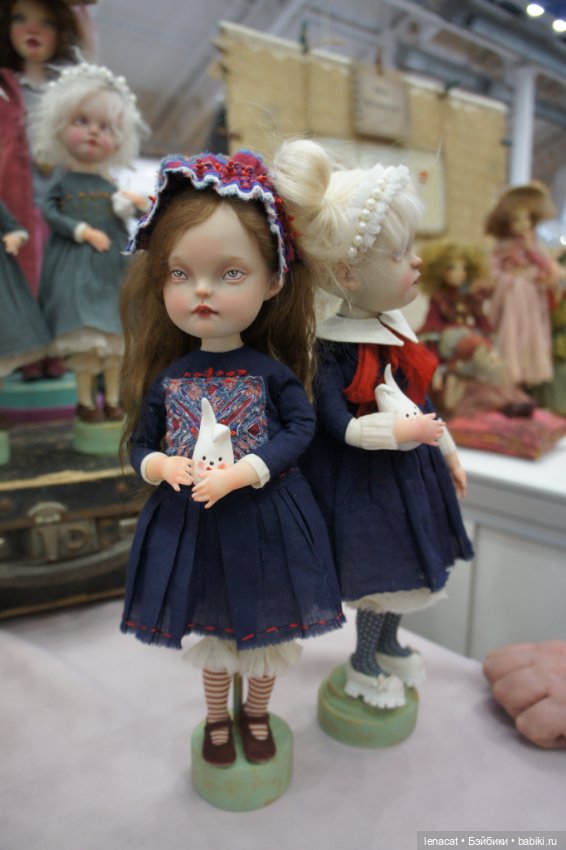 Весенний бал кукол на Тишинке. Март 2025г. Фото репортаж с выставки. Часть 3