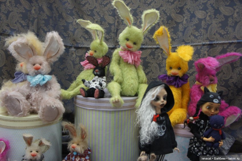 Весенний бал кукол на Тишинке. Март 2025г. Фото репортаж с выставки. Часть 2 (фото 9)
