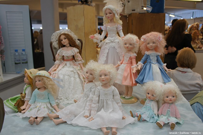 Весенний бал кукол на Тишинке. Март 2025г. Фото репортаж с выставки. Часть 1