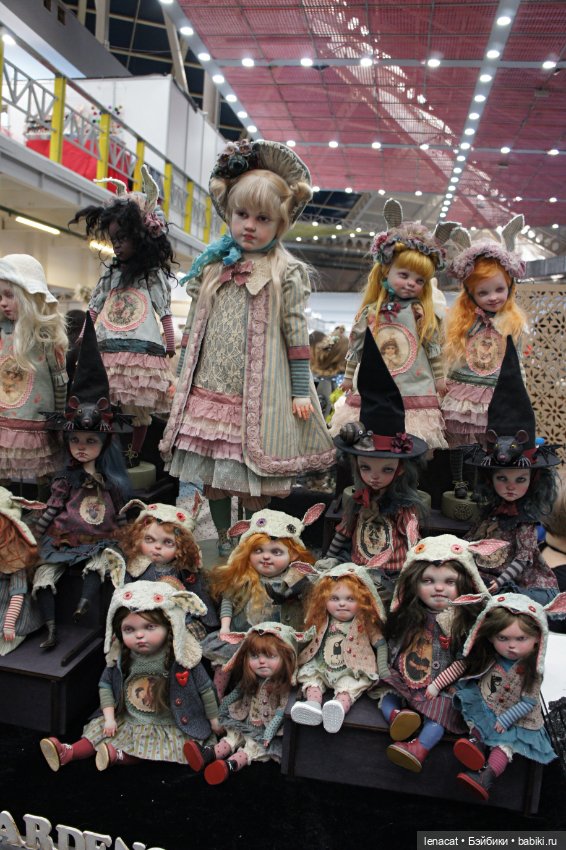 Весенний бал кукол на Тишинке. Март 2025г. Фото репортаж с выставки. Часть 1 (фото 6)