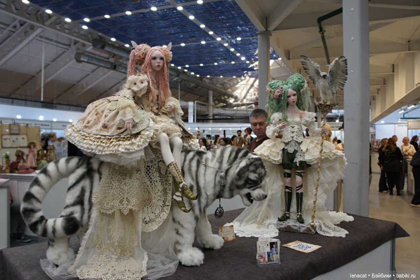 Весенний бал кукол на Тишинке. Март 2025г. Фото репортаж с выставки. Часть 1 (фото 9)