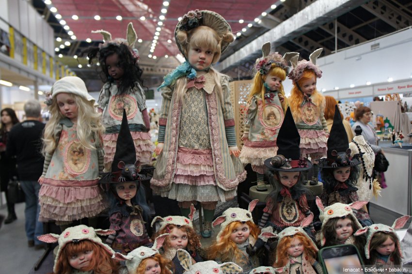 Весенний бал кукол на Тишинке. Март 2025г. Фото репортаж с выставки. Часть 1 (фото 3)