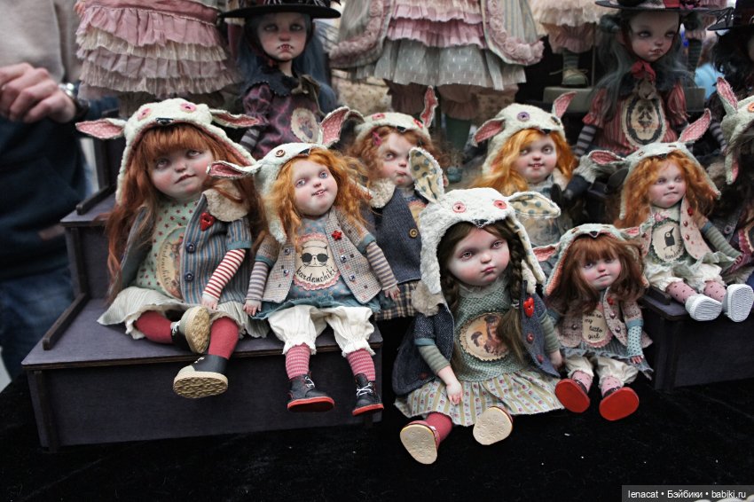 Весенний бал кукол на Тишинке. Март 2025г. Фото репортаж с выставки. Часть 1 (фото 2)