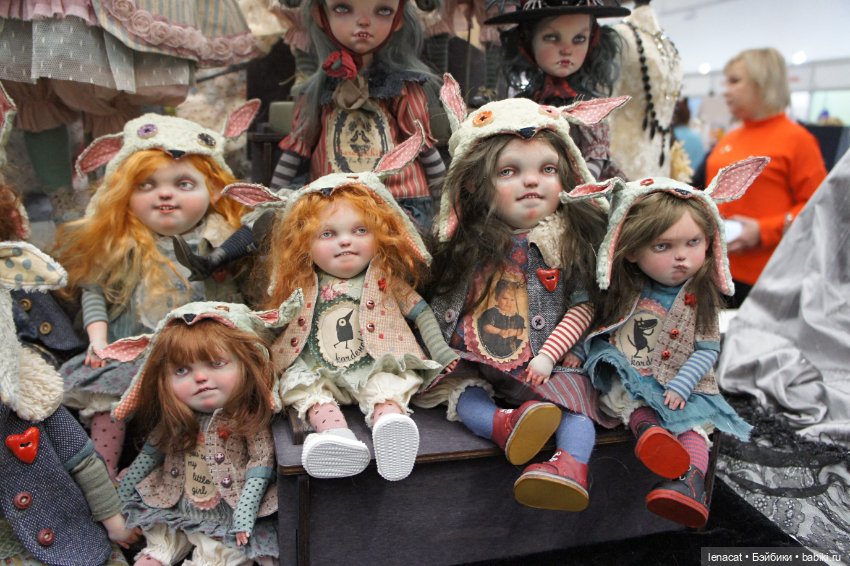 Весенний бал кукол на Тишинке. Март 2025г. Фото репортаж с выставки. Часть 1 (фото 4)