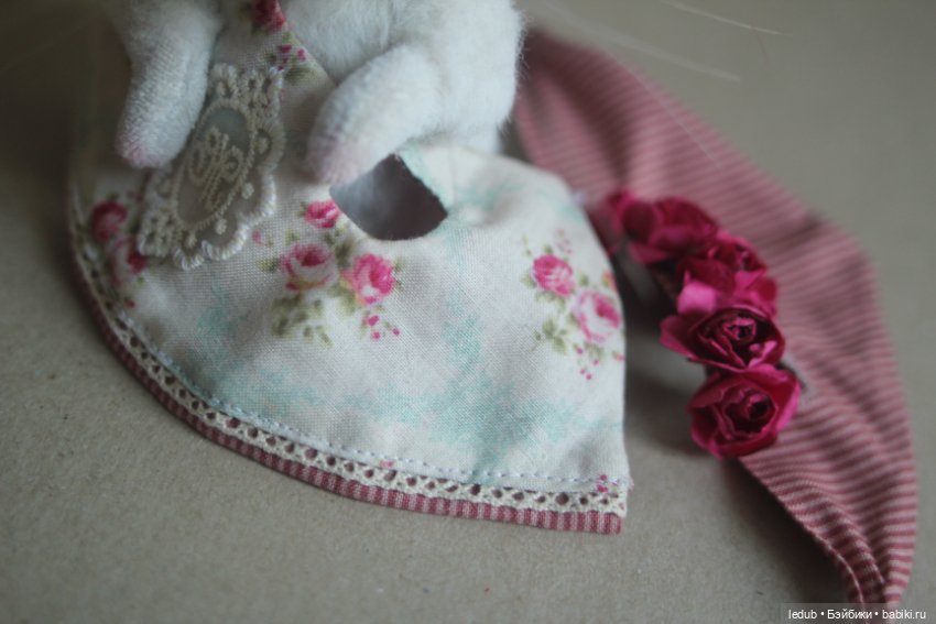 Мышки-малышки — Игрушки в смешанной технике (мех и глина): Арт