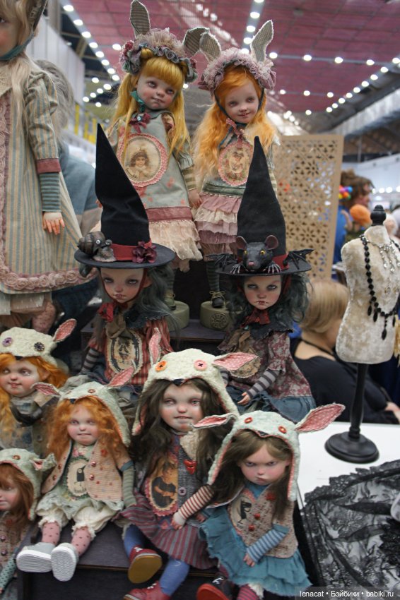 Весенний бал кукол на Тишинке. Март 2025г. Фото репортаж с выставки. Часть 1 (фото 5)