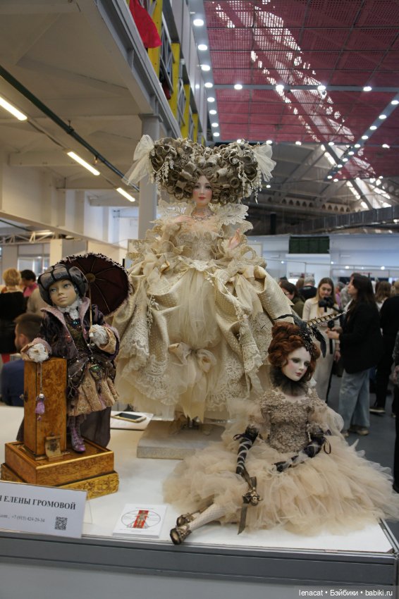 Весенний бал кукол на Тишинке. Март 2025г. Фото репортаж с выставки. Часть 1