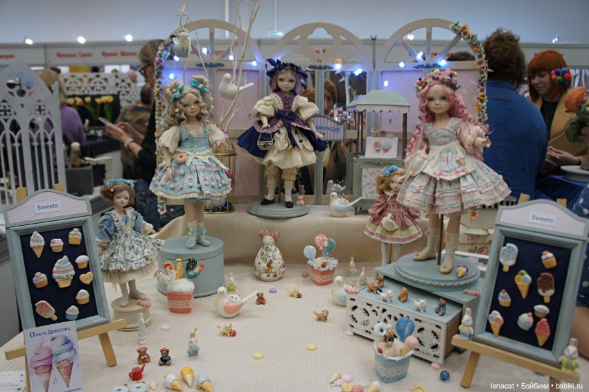 Весенний бал кукол на Тишинке. Март 2025г. Фото репортаж с выставки. Часть 1 (фото 10)