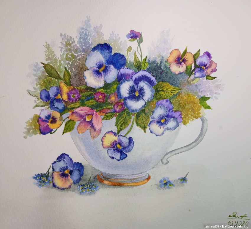 Я рисую цветы! С праздником 8 Марта (фото 2)