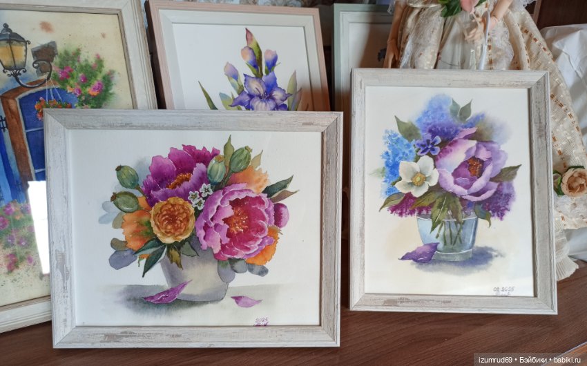 Я рисую цветы! С праздником 8 Марта