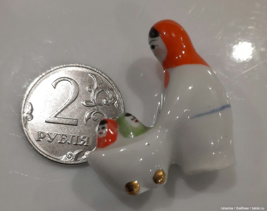 Матрёшка-Мама🪆 — Фарфоровые статуэтки и фигурки: винтаж