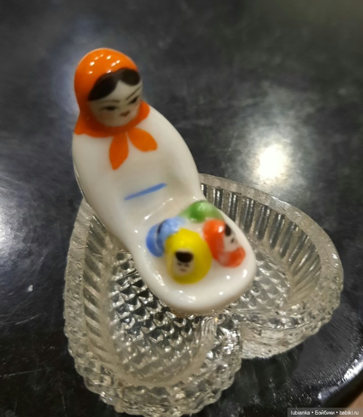 Матрёшка-Мама🪆 — Фарфоровые статуэтки и фигурки: винтаж