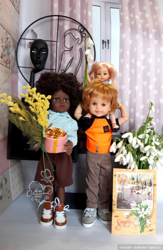 С Праздником 💐 — Куклы Paola Reina (Паола Рейна): новинки (фото 2)