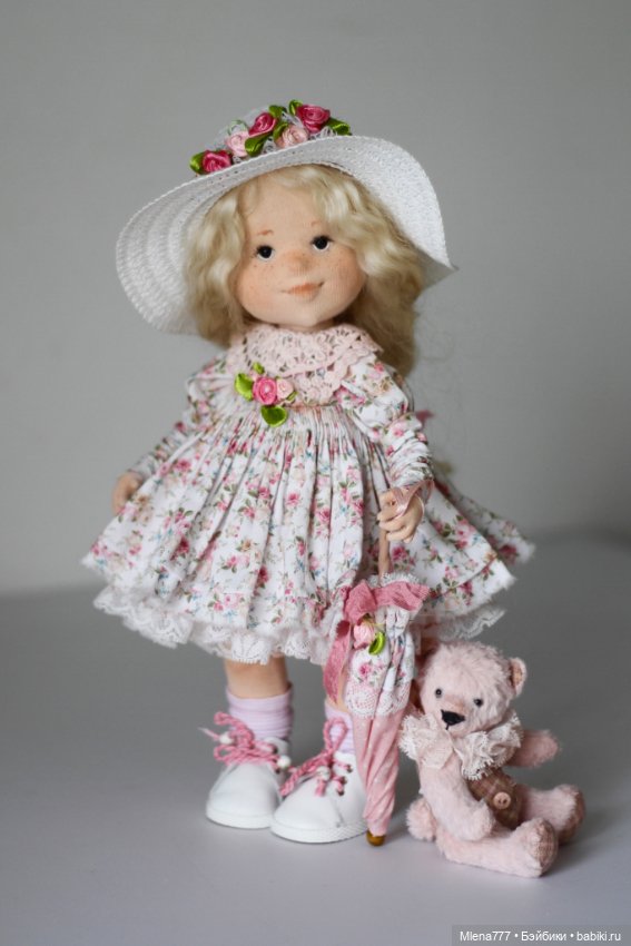 Анабель — Авторские текстильные куклы: Вальдорфские