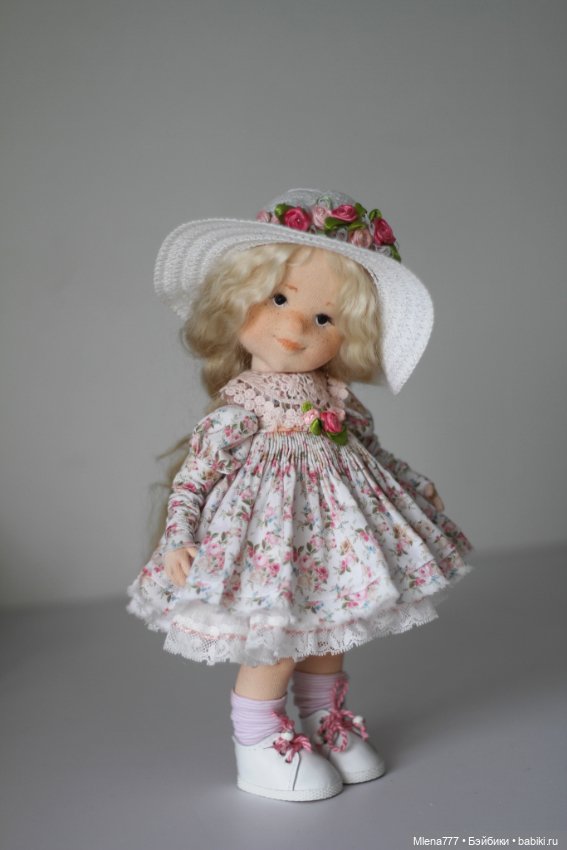 Анабель — Авторские текстильные куклы: Вальдорфские (фото 9)