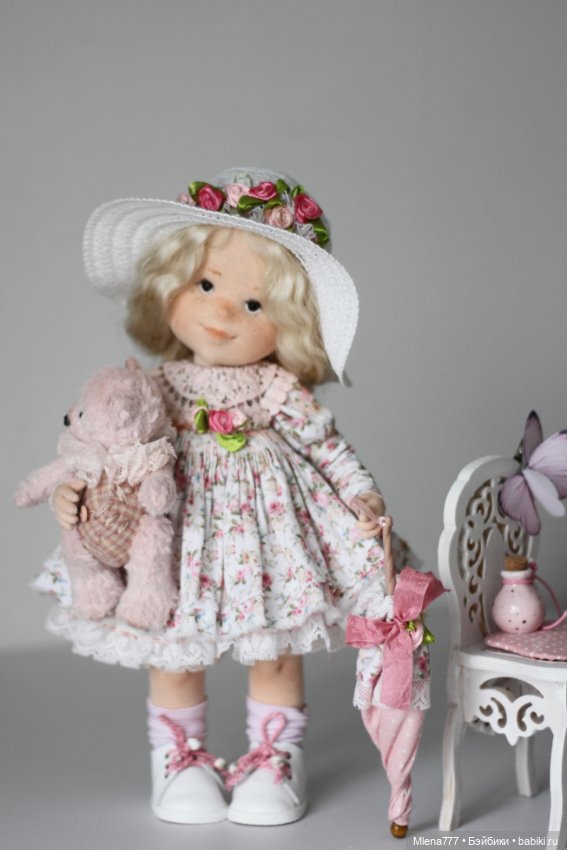 Анабель — Авторские текстильные куклы: Вальдорфские