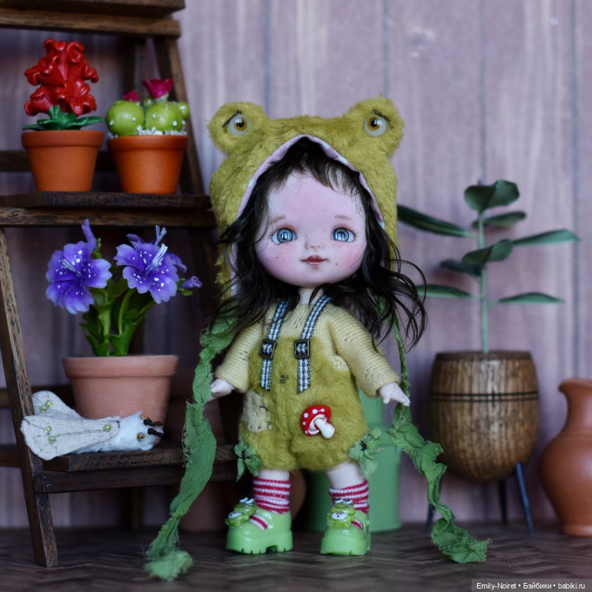 Лягушка — Домашние фото авторских кукол: личные коллекции (фото 3)