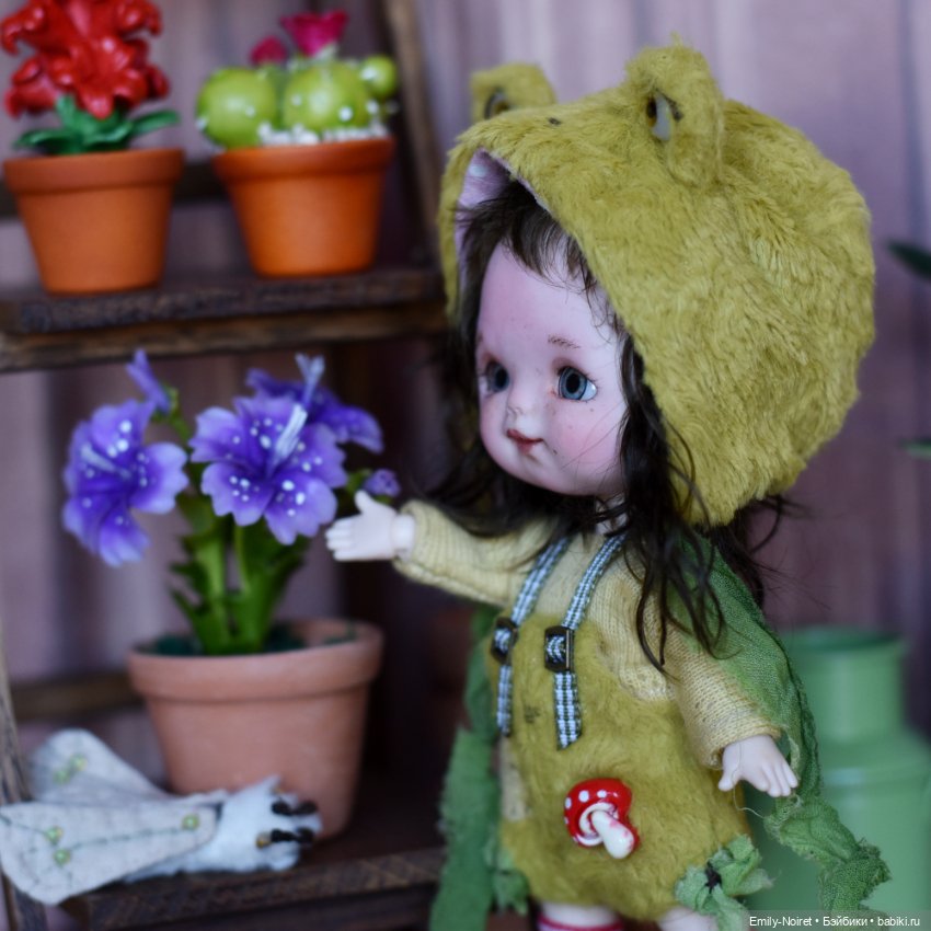 Лягушка — Домашние фото авторских кукол: личные коллекции (фото 4)