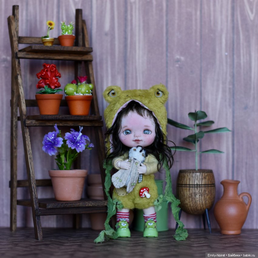 Лягушка — Домашние фото авторских кукол: личные коллекции