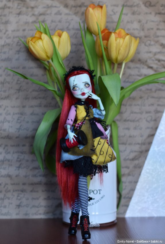 Салли — ООАК Monster High и Ever After High: репейнт