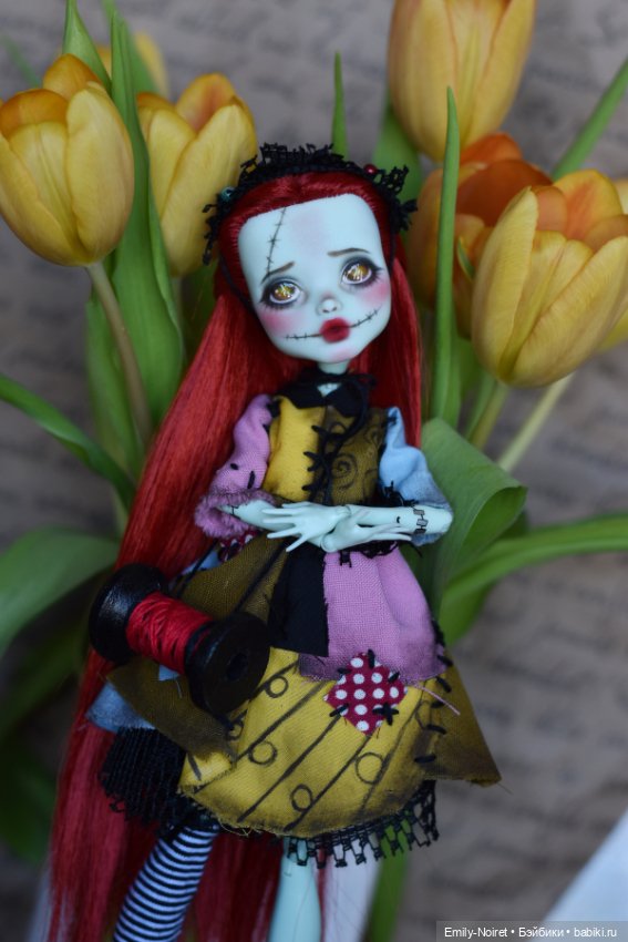 Салли — ООАК Monster High и Ever After High: репейнт (фото 7)