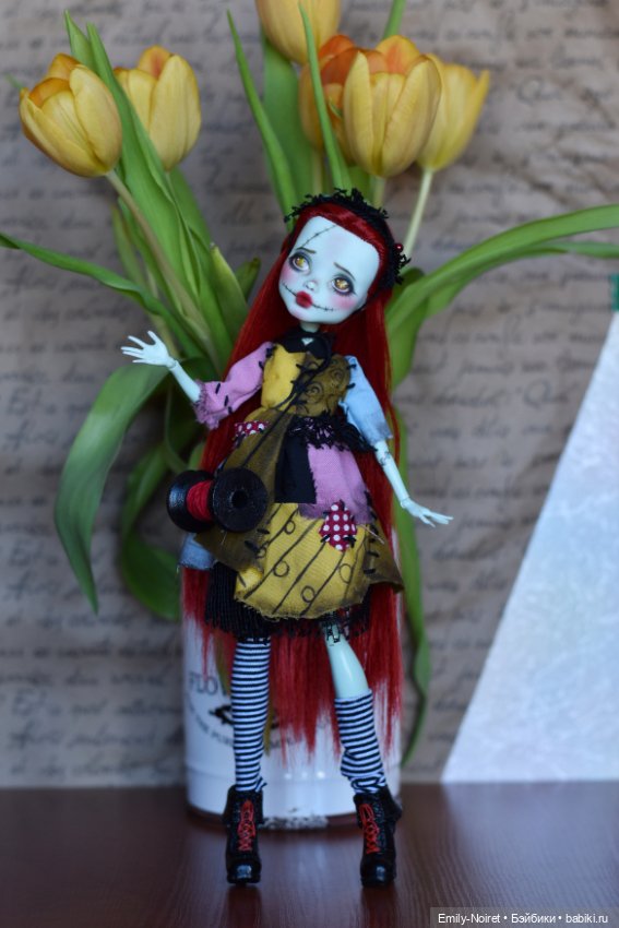 Салли — ООАК Monster High и Ever After High: репейнт (фото 3)