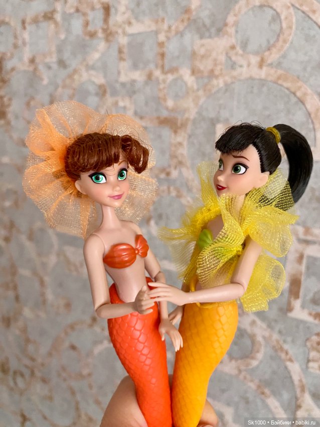 Русалочки на 8 марта — Куклы Disney Animators и Принцессы Диснея: Disney Store