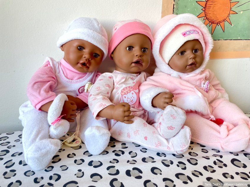 Шоколадочки Zapf — Пупсы Baby Born и Baby Annabell (Zapf): интерактивные (фото 3)