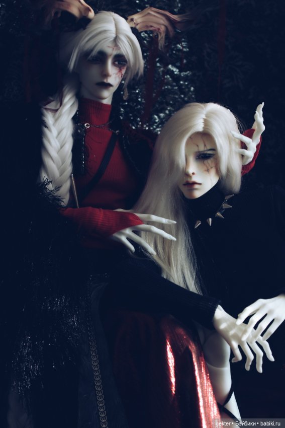 🥀 𝓡𝓮𝓶 𝓪𝓷𝓭 𝓡𝓮𝓷𝓮 🥀 — Куклы Dollzone (Доллзон): BJD (БЖД) (фото 4)