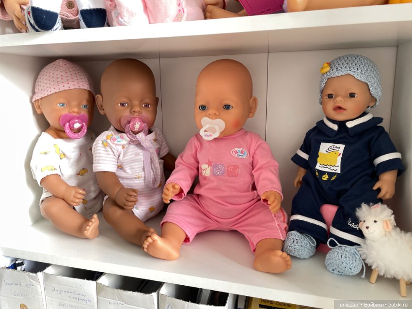 Малыши Baby Born — Пупсы Baby Born и Baby Annabell (Zapf): интерактивные