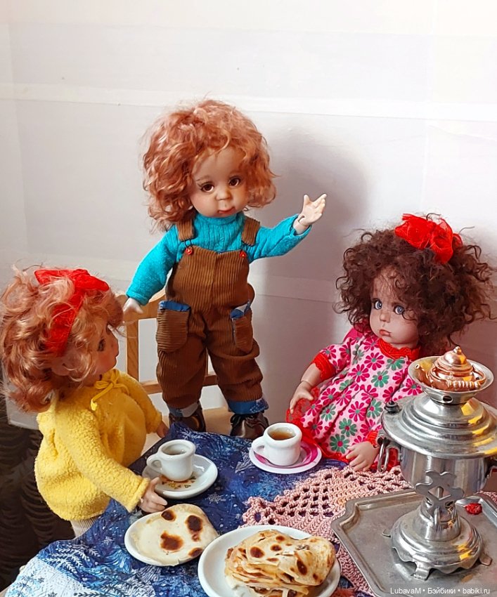 Чаепитие с блинами — Интересное обо всем: поздравления