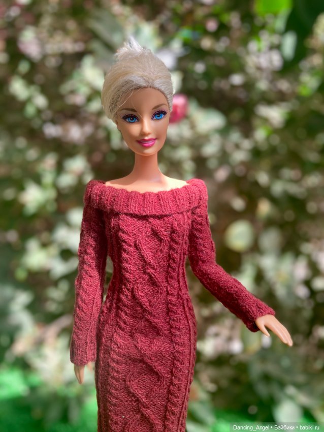 Платье для Барби — Одежда и обувь для кукол своими руками: фото (фото 3)