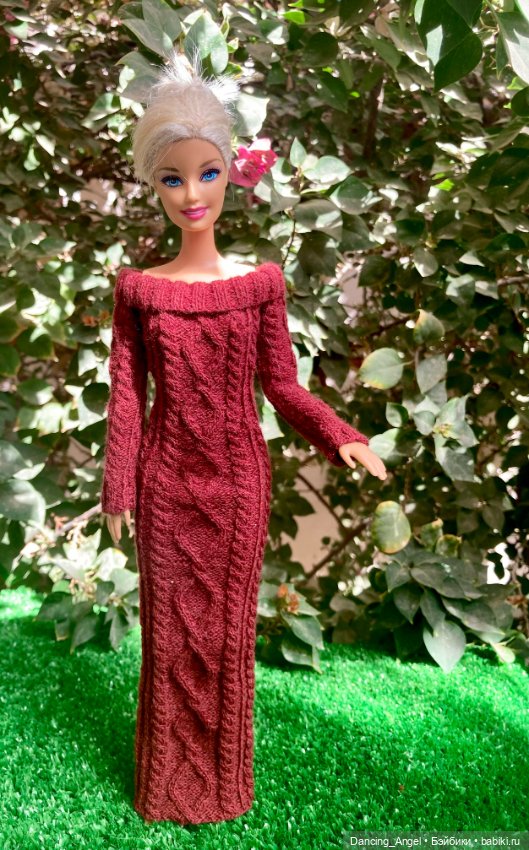Платье для Барби — Одежда и обувь для кукол своими руками: фото (фото 2)