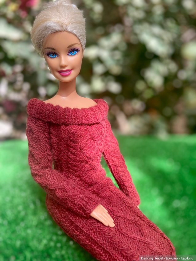 Платье для Барби — Одежда и обувь для кукол своими руками: фото (фото 4)