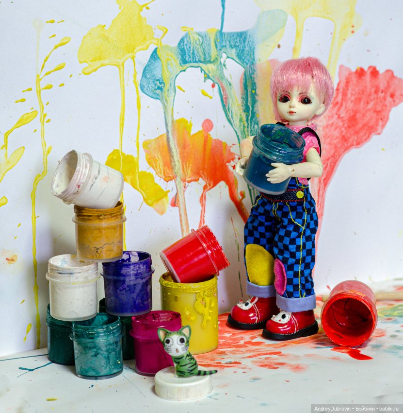 Я художник! Я так вижу — Фотоистории с куклами BJD (БЖД): сериалы (фото 5)