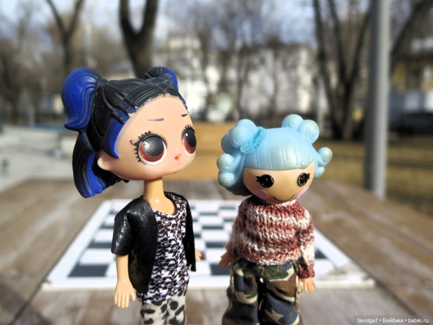 Милые и удачные гибриды Mini Lalaloopsy и LOL