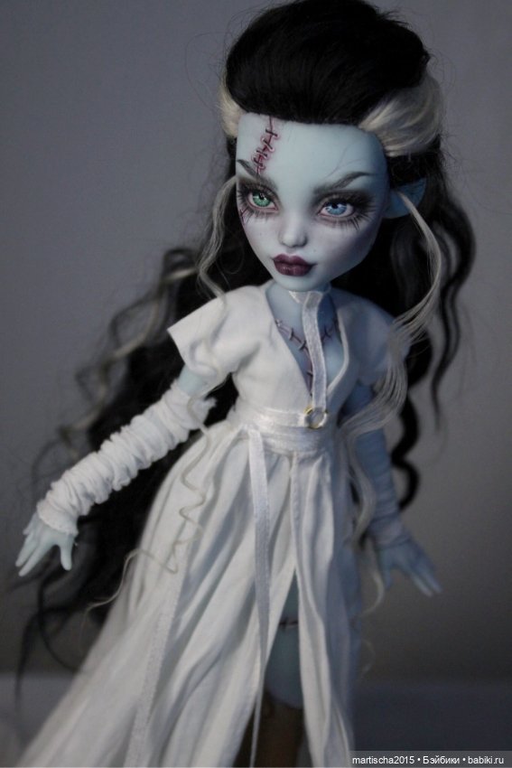Леди Франкенштейн ООАК — ООАК Monster High и Ever After High: репейнт (фото 4)