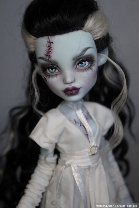 Леди Франкенштейн ООАК — ООАК Monster High и Ever After High: репейнт (фото 3)