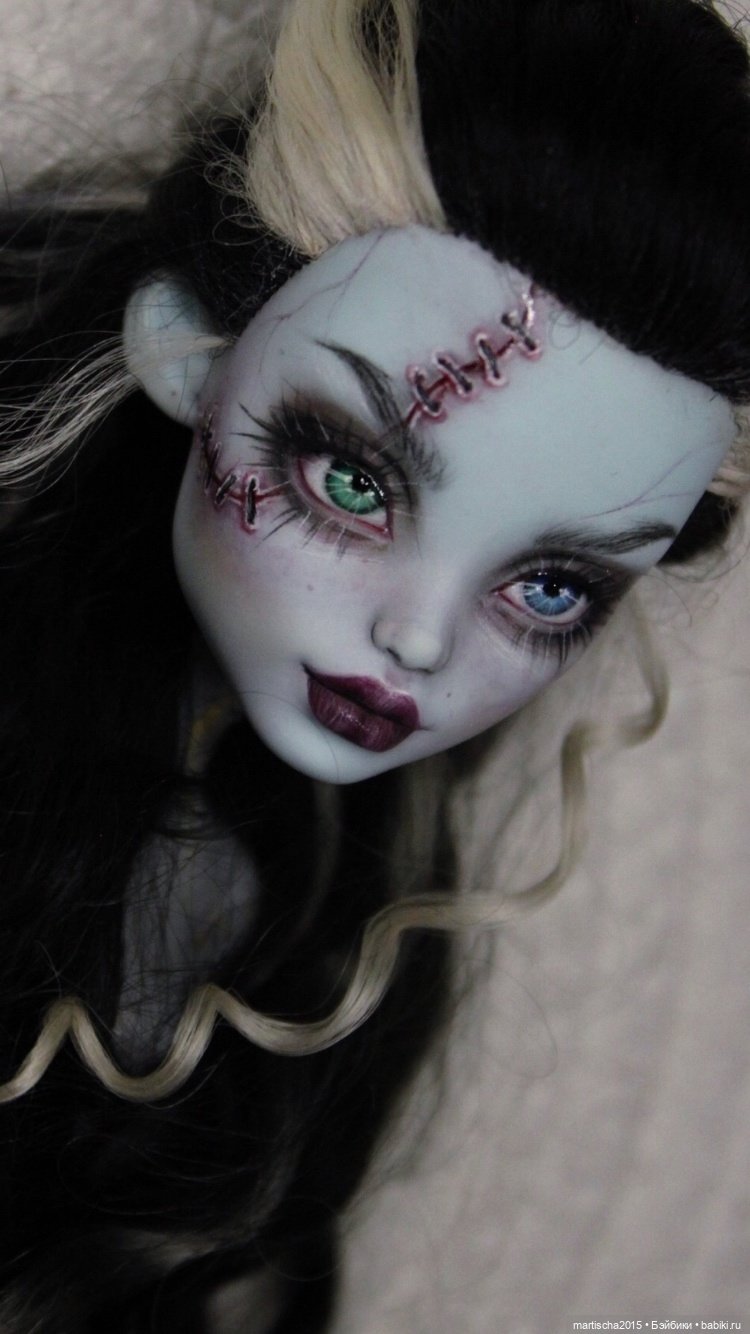Леди Франкенштейн ООАК — ООАК Monster High и Ever After High: репейнт (фото 8)