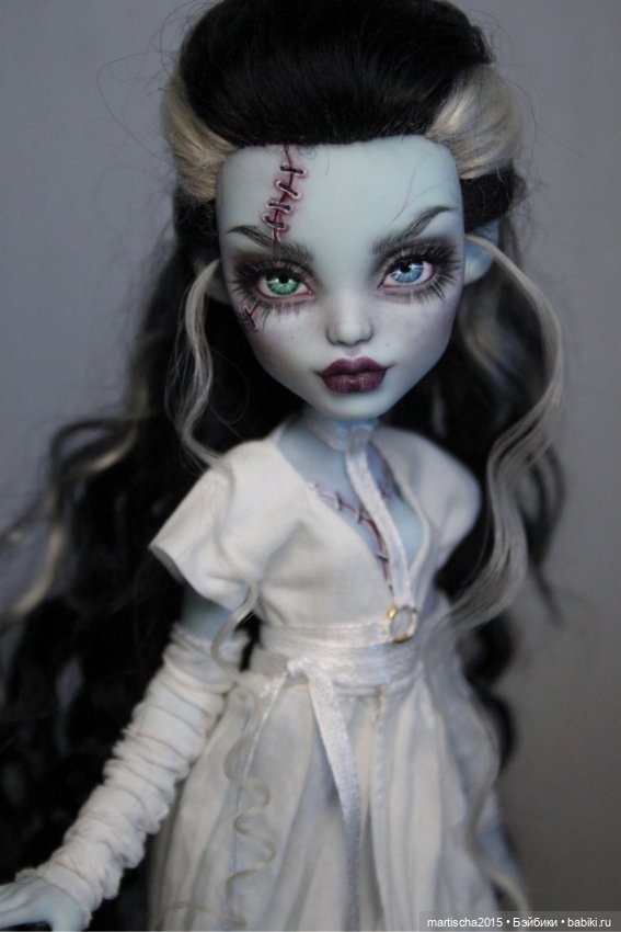 Леди Франкенштейн ООАК — ООАК Monster High и Ever After High: репейнт (фото 5)