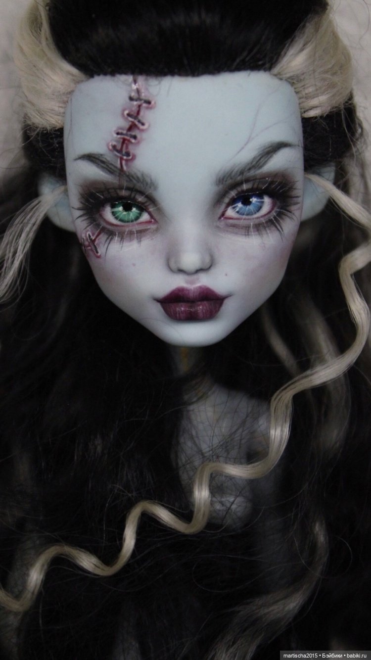 Леди Франкенштейн ООАК — ООАК Monster High и Ever After High: репейнт