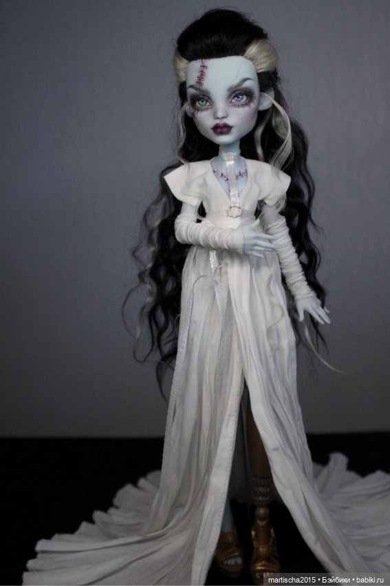 Леди Франкенштейн ООАК — ООАК Monster High и Ever After High: репейнт (фото 7)