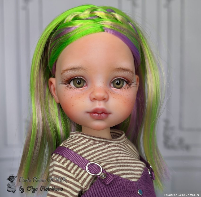 Сорайа, Paola Reina OOAK — ООАК Paola Reina (Паола Рейна) и испанских кукол: перерисовка (фото 4)