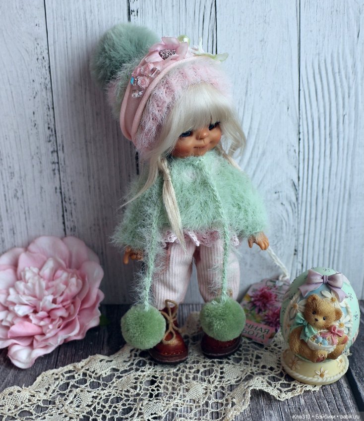Подснежники — Одежда и обувь для кукол своими руками: фото (фото 9)