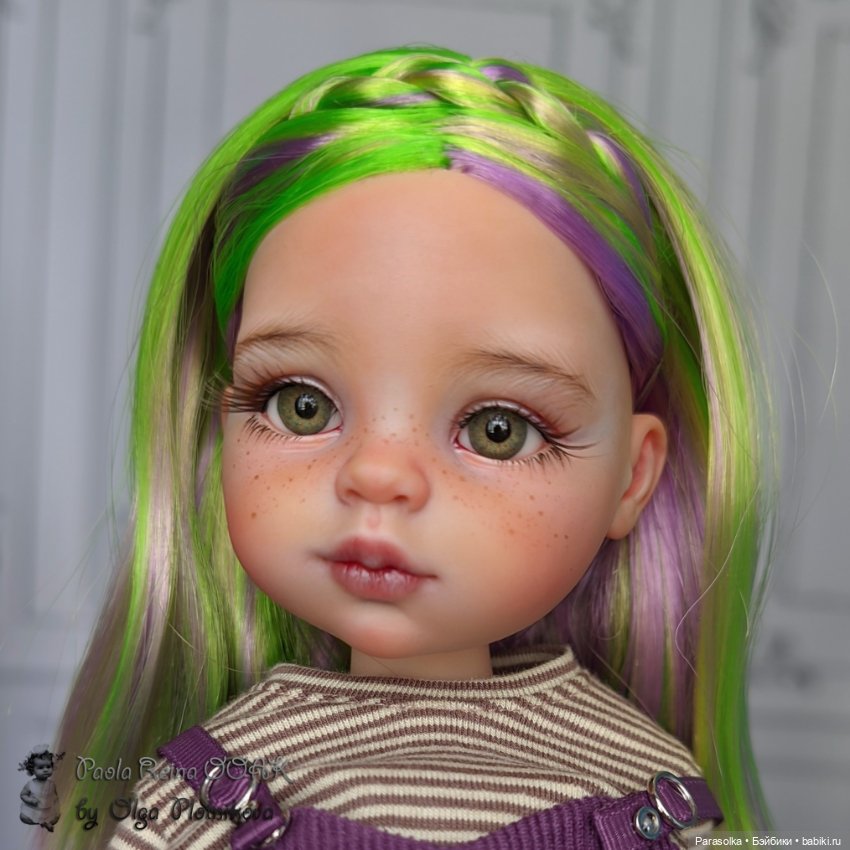 Сорайа, Paola Reina OOAK — ООАК Paola Reina (Паола Рейна) и испанских кукол: перерисовка (фото 9)