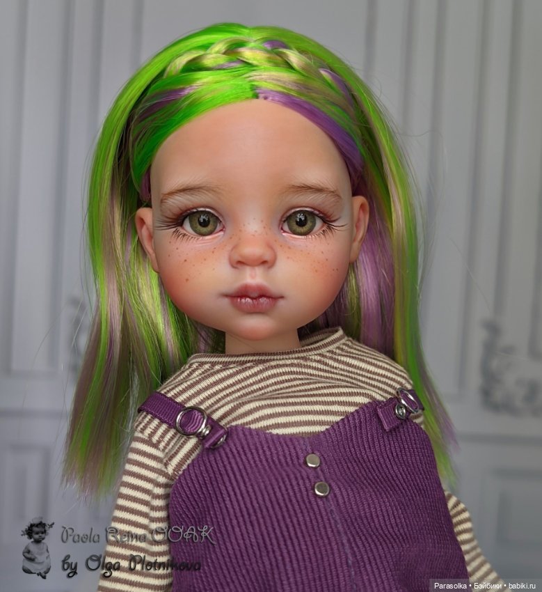 Сорайа, Paola Reina OOAK — ООАК Paola Reina (Паола Рейна) и испанских кукол: перерисовка (фото 5)