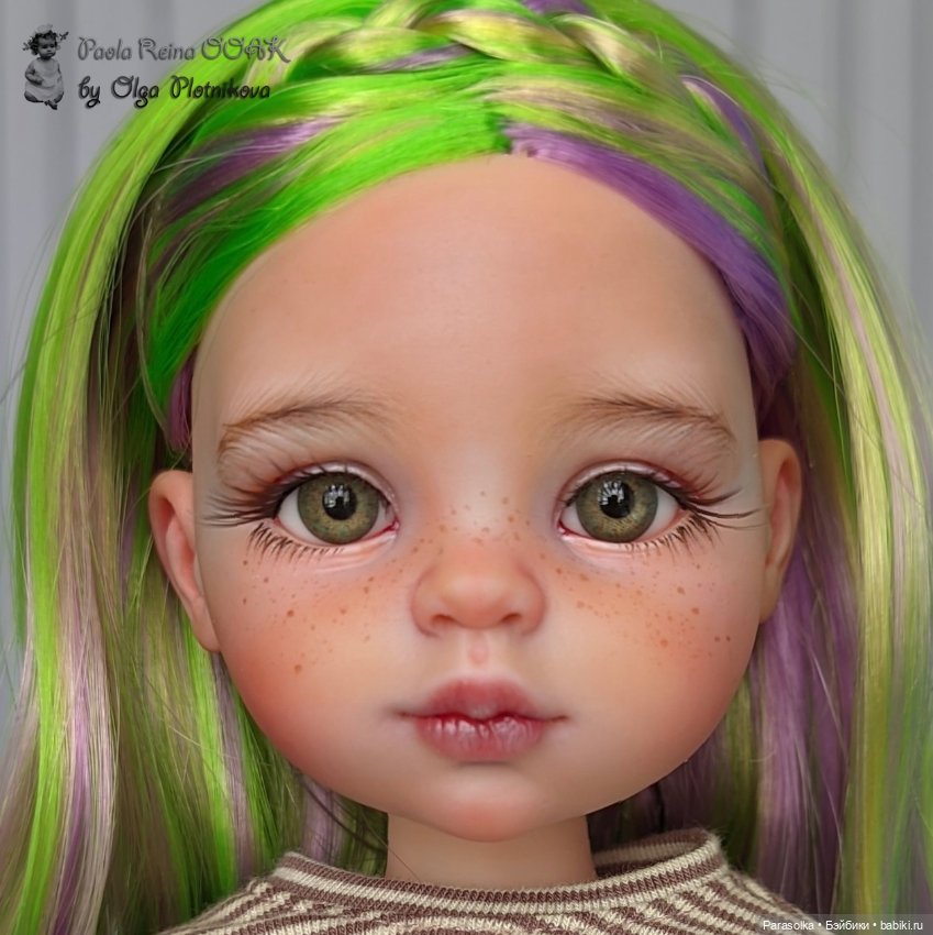 Сорайа, Paola Reina OOAK — ООАК Paola Reina (Паола Рейна) и испанских кукол: перерисовка (фото 8)